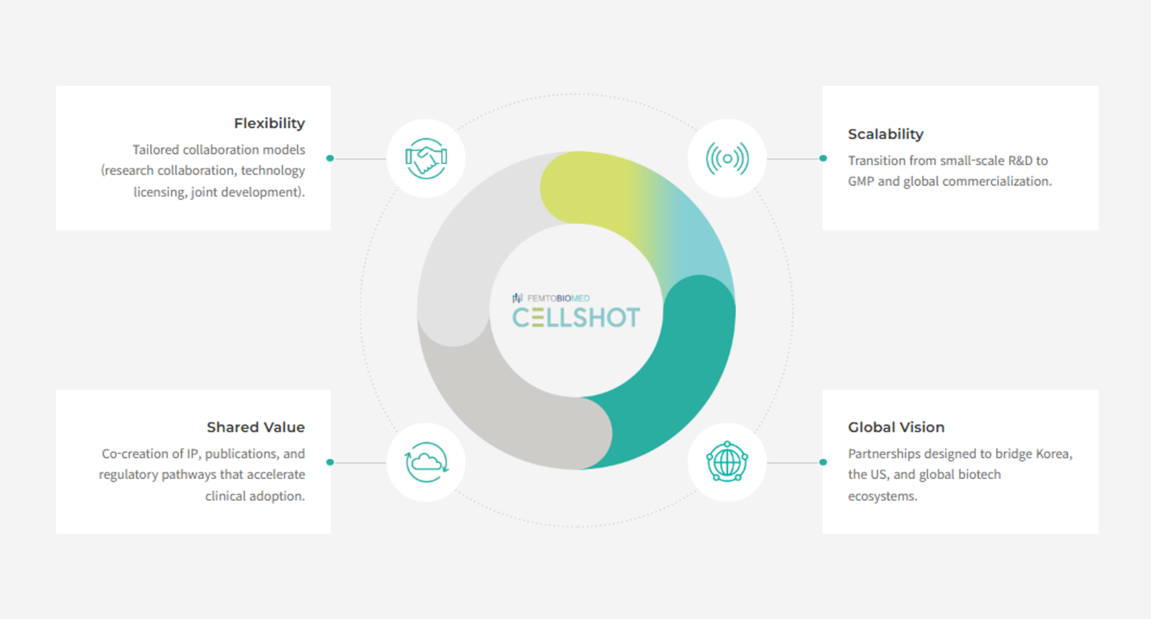 Strategic Partnership core values diagram
