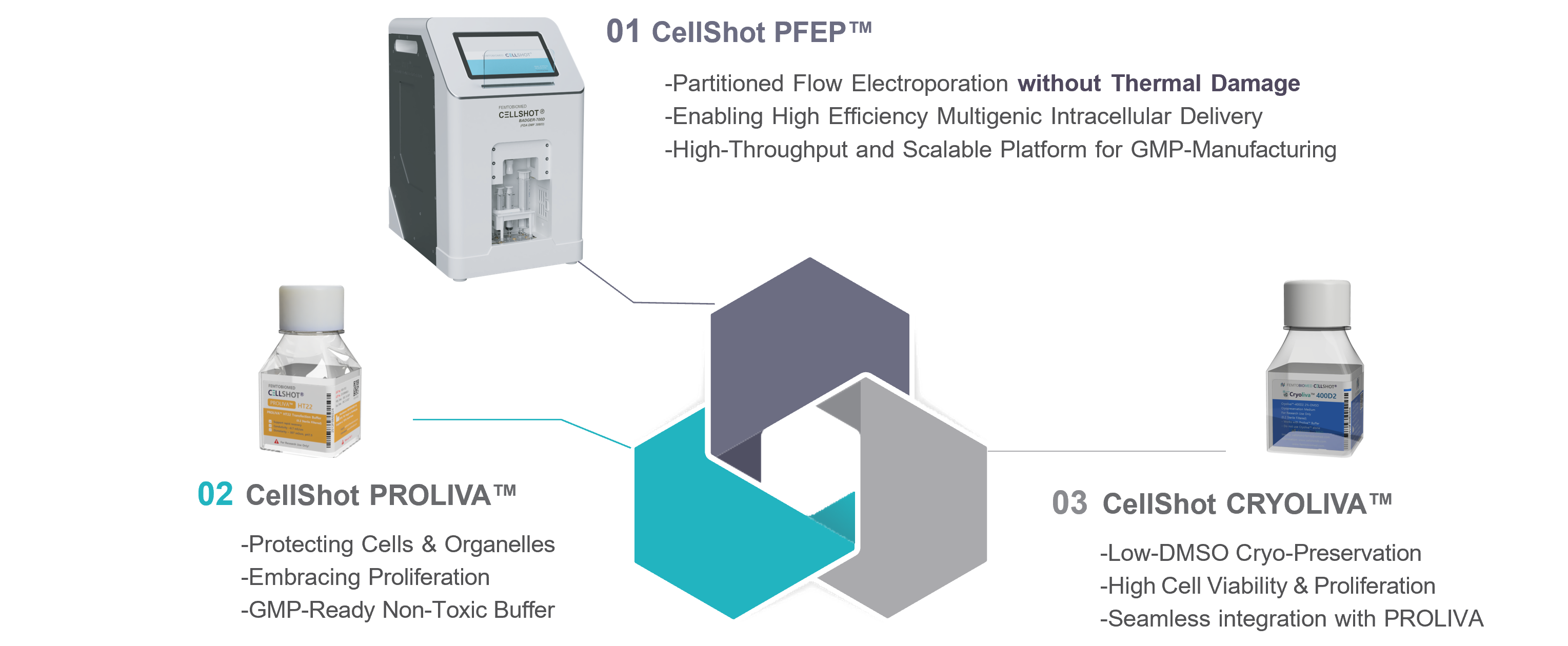 CellShot Core Technologies Diagram
